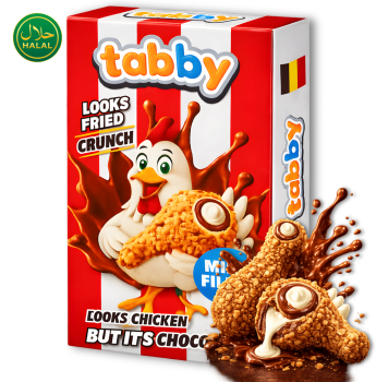 tabby - Crunchy Chicken Chocolat HALAL 50g